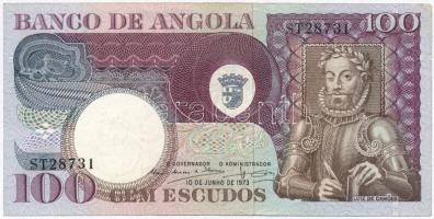 Angola 1973. 100E T:I  Angola 1973. 100 Escudos C:UNC Krause 106