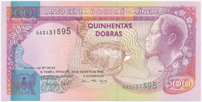 Sao Tomé és Principé 1993. 500D T:I-  Saint Thomas & Prince Islands 1993. 500 Dobras C:AU