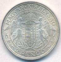 1938. 2P Ag "Madonna" T:1- Adamo P7