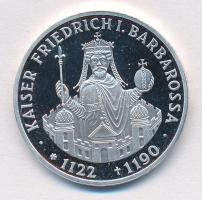 NSZK 1990F 10M Ag "I. Barbarossa Frigyes" T:1(PP)
FRG 1990F 10 Mark Ag "Frederick I ...