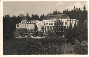 1935 Ruzsbach-fürdő, Kupele Ruzbachy; Vendéglő / restaurant. Pollyák photo