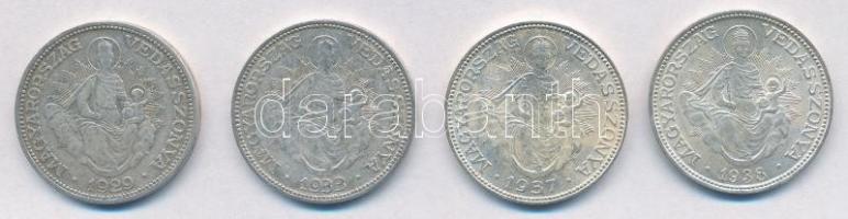 1929-1938. 2P Ag "Madonna" (4xklf) T: 1--3
Adamo P7