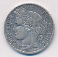 Franciaország / Második Köztársaság 1851A 5Fr Ag "Liberty" T:2- 
France / Second Republic...