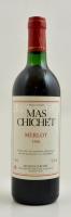 1996 Mas Chichet Merlot, bontatlan, 0.75 l./Unopened bottle