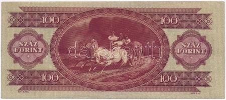 1947. 100Ft T:III
Hungary 1947. 100 Forint C:F 
Adamo F27