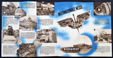 1937 A Budapesti Nemzetközi Vásár német nyelvű prospektusa (Internationale Messe Budapest)