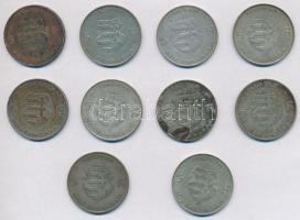 1947. 5Ft Ag "Kossuth" (10x) T:2,2-,3 patina,ph.
Adamo F8.1