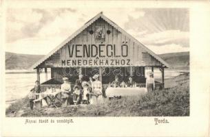 Torda, Turda; Aknasósfürdő, Vendéglő a Menedékházhoz / spa, restaurant (EK)