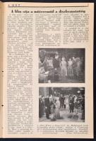 1930 A Hét képes hetilap (színház, mozi) 5 db különböző száma