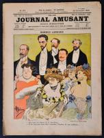 1902 Journal Amusant No. 179, journal humoristique - francia nyelvű vicclap, illusztrációkkal, 16p / French humor magazine