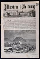 1870 Az Illustrirte Zeitung 3 db száma sok illusztrációval