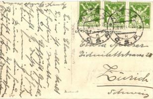 1920 Nyitra, Nitra; sörgyár / brewery. photo (kis szakadás / small tear)