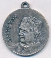 Olaszország DN Don Bosco / Dominicus Salvio ezüstözött fém emlékérem füllel (30mm) T:2,2- Italy ND Don Bosco / Dominicus Salvio silvered metal commemorative medal with ear (30mm) C:XF,VF