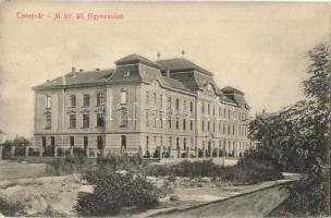 Temesvár, Timisoara; M. kir. állami főgimnázium / grammar school (EK)