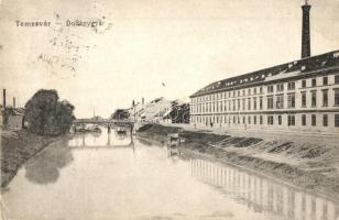 Temesvár, Timisoara; Dohánygyár, híd. Polatsek kiadása / tobacco factory, bridge (EK)