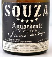 Souza Aguardente, oportó, kissé kopottas címkével, bontatlan, 0.7 l./ Unopened bottle, with a little...