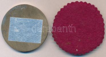 DN "Honvéd Phoenix S.E." ezüstözött fém díjérem (50mm) (2x) T:2- ph