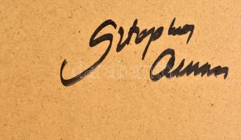 Sztopka Anna (1950-): Változó világ. Olaj, farost, jelzett (hátoldalán), 40×30 cm