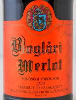 1993 Boglári Merlot, Balatonboglári Borgazdaság Zrt., bontatlan, 0.75 l