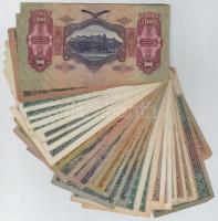 30db-os vegyes magyar pengő bankjegy tétel T:III,III-