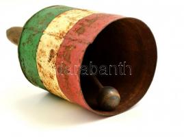 Az 1968-as mexikói olimpiát megjárt saját készítésű nemzeti színű festett, Mexikó feliratú szurkolói...