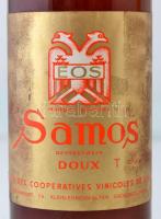 EOSS Samos deszertbor, kicsit kopottas címkével, bontatlan, [1 l.]/Unopened bottle, with a little bi...