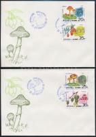 Mushrooms and fruits + 3 FDC + block Gombák és gyümölcsök + 3 db FDC + blokk