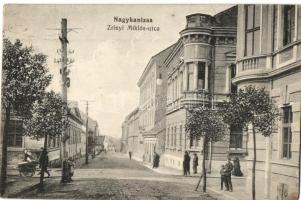 Nagykanizsa, Zrínyi Miklós utca, Hirschler kiadása (Rb)