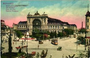 Budapest VII. Keleti pályaudvar, villamos, automobil (EK)