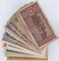 30db-os vegyes pengő bankjegy tétel T:III-IV