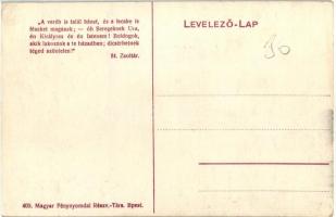 Budapest X. Kőbánya, Református templom belső, hátoldalon a 84. zsoltár (EK)