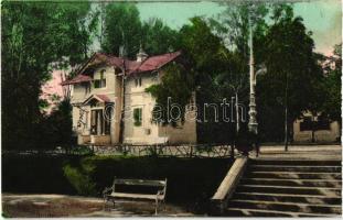 Budapest XIII. Margitsziget, Postahivatal. Divald Károly kiadása (EK)