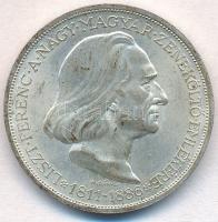 1936. 2P Ag &quot;Liszt Ferenc&quot; T:1- kis patina Adamo P7.3