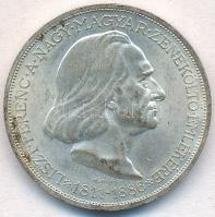 1936. 2P Ag &quot;Liszt Ferenc&quot; T:1- kis patina Adamo P7.3