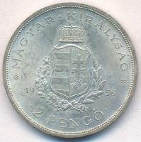 1936. 2P Ag "Liszt Ferenc" T:1- kis patina
Adamo P7.3