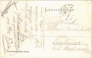 Tövis, Teius; vasútállomás, vagonok / railway station, wagons (EK)