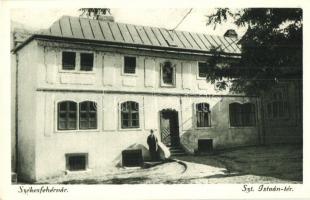 Székesfehérvár - 4 db régi megíratlan városképes lap / 4 pre-1945 unused town-view postcards