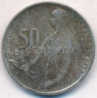 Csehszlovákia 1947. 50K Ag "Szlovák felkelés" T:2 patina, kis ph. Czechoslovakia 1947. 50 Korun Ag "Slovak uprising" C:XF patina, small edge error Krause KM#24