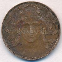 Olaszország 1906. "Milánói Világkiállítás 20 Centesimi" Cu zseton T:2,2-
Italy 1906. &quo...