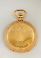 cca 1940 Tavannes 14k arany svájci zsebóra. Dupla arany fedéllel, működő szerzettel, törött üveggel,...