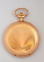 cca 1940 Tavannes 14k arany svájci zsebóra. Dupla arany fedéllel, működő szerzettel, törött üveggel,...