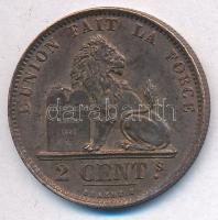 Belgium 1873. 2c Cu T:1- Belgium 1873. 2 Centimes C:AU Krause KM#35.1