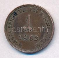 Olasz Államok / Lombardia-Velence 1862A 1S Cu T:1-,2 Italian States / Lombardy-Venetia 1862A 1 Soldo Cu C:AU,XF Krause C#35.1
