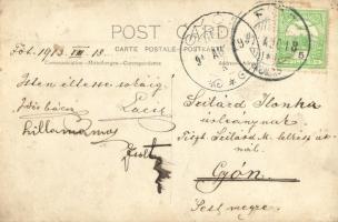 1913 Fót, látkép. photo (EK)