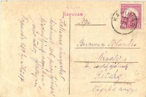 1930 Kapuvár, Közkórház, tüdőpavilon. photo (EK)