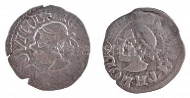 1373-1382. Denár Ag "I. Nagy Lajos" (2xklf) (0,36g/0,38g) T:2-
Huszár: 547.,Unger I.: 432...