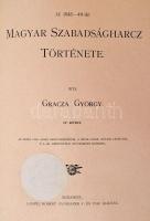 Gracza György: Az 1848-49-iki magyar szabadságharc története. IV. és V. kötet. Bp., é. n., Lampel. J...