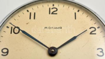 Molnia zsebóra hibátlan számlappal, szép állapotban, működik