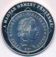 DN "A magyar nemzet pénzérméi - Az első magyar feliratú pénz 1848-1849" Ag emlékérem tanús...