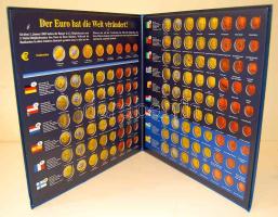 2002. Dekoratívbepattintós album Euro-s pénzérmék számára a 15 állam komplett kiadására